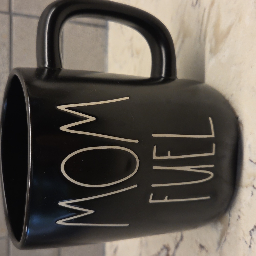 Rae Dunn Black Artisan Mug Mom Fuel